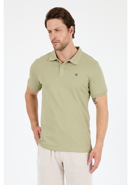 %95 Pamuk %5 Elastan Slim Fit Kısa Kollu Rahat Kumaş Nefes Alabilir Erkek Polo Yaka T-Shirt 0002 fiyatları