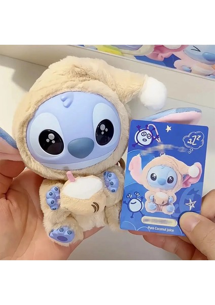 Yeni Disney Stitch Eat Sleep Serisi Vinil Blindkolye Sevimli Karikatür Yumuşak Dolgalı Bebek Oyuncak Peluş Tatil 04 Kart/boyut: 1 Pcs (Yurt Dışından)