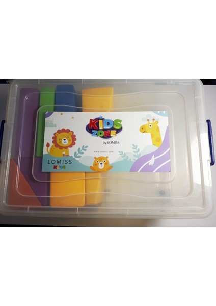 Renkli Pediatrik Terapi ve Pozisyonlama Yastığı 7 Parça