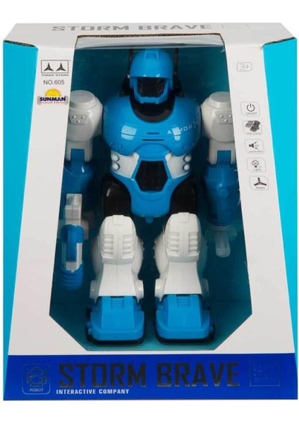 Nessiworld Storm Brave Sesli ve Işıklı Robot 25 cm modelleri