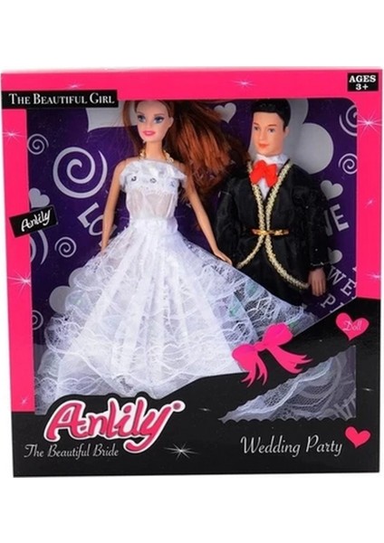 Nessiworld Anlily Gelin ve Damat Bebekler