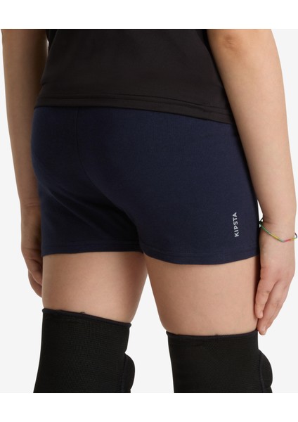Çocuk Voleybol Şortu - Lacivert - V100 modelleri