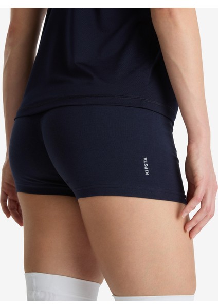 Kadın Voleybol Şortu - Lacivert - V100 modelleri