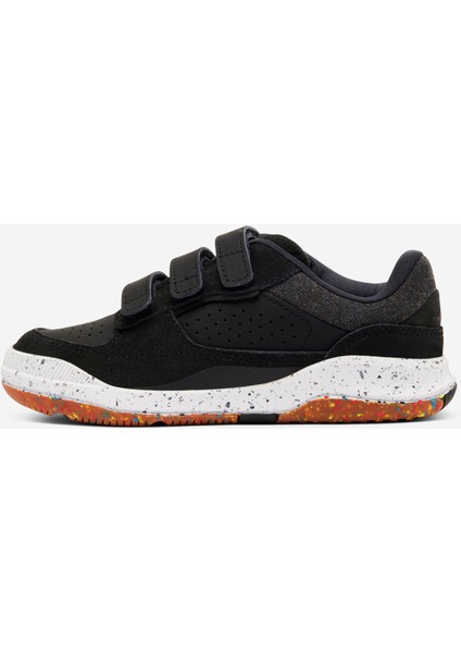 Çocuk Cırt Cırtlı Deri Spor Ayakkabı - Siyah - Playventure City 32 numara