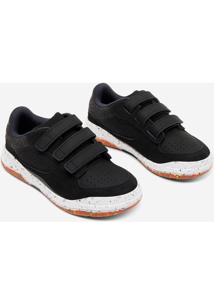 Çocuk Cırt Cırtlı Deri Spor Ayakkabı - Siyah - Playventure City 32 numara fiyatları