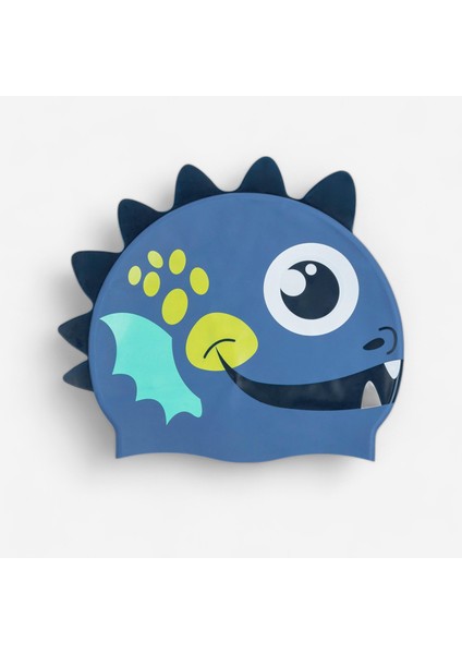 Silikon Havuz Bonesi - Mavi/sarı Ejderha Modeli - Standart Beden