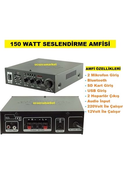 150 Watt Seslendirme Anfisi