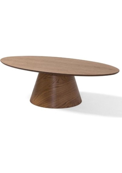 Oslo Meşe Oval Orta Sehpa