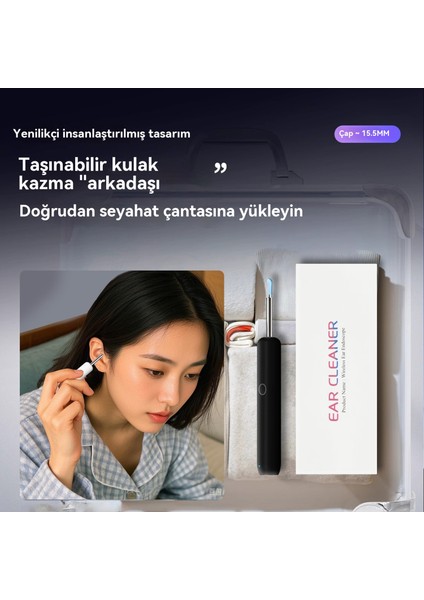 Çocuk Kablosuz Wifi Görsel Kulak Çıkarma Kaşığı Kulak Çıkarma Aracı (Yurt Dışından) modelleri