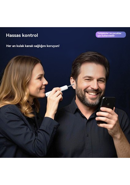 Çocuk Kablosuz Wifi Görsel Kulak Çıkarma Kaşığı Kulak Çıkarma Aracı (Yurt Dışından) indirimleri