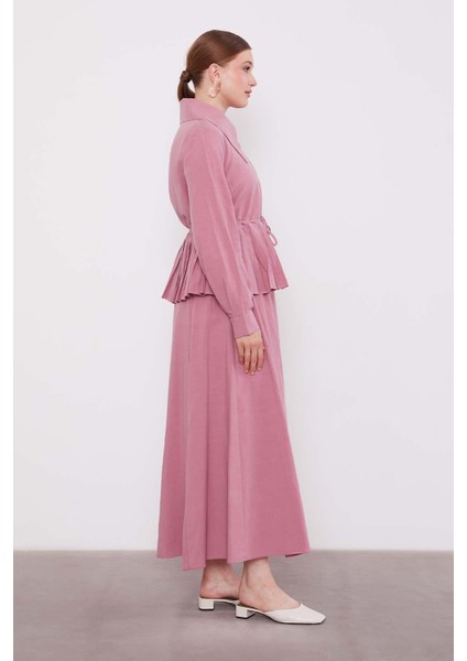 Pembe Etek Ucu Pileli Cupra Etek Takım