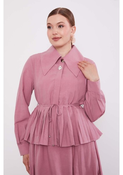 Pembe Etek Ucu Pileli Cupra Etek Takım