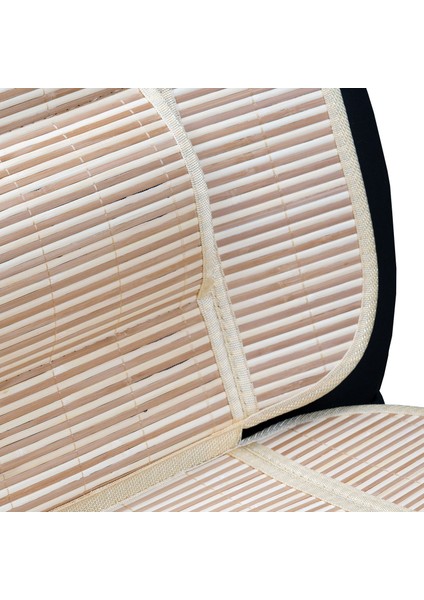 Oto Hasır Bambu Minder Ön Bej Ikili Takım Bel Destekli Terletmez WF-1053-BEJ fırsatları
