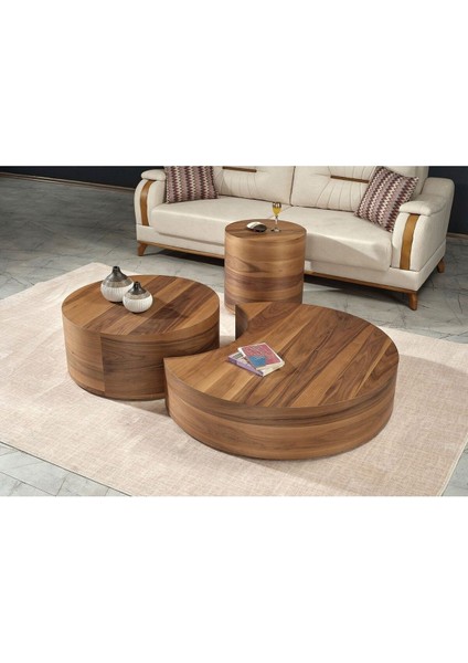 Walnut Ceviz Orta Sehpa Takımı indirimleri