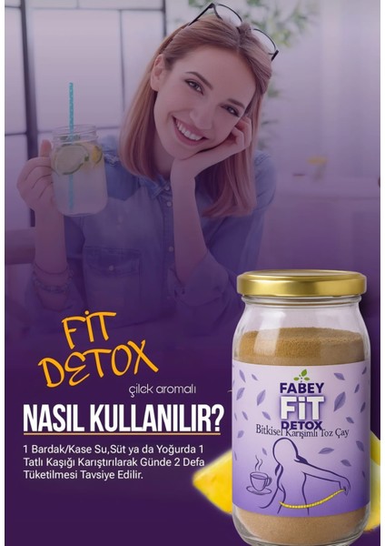 Es'fabey Fit Detox Bitkisel Karışımlı Toz Çay 140GRS fiyatları