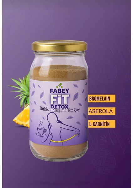 Es'fabey Fit Detox Bitkisel Karışımlı Toz Çay 140GRS modelleri