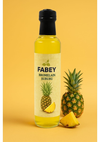 Bromelain Ananas Içeren Detox Şurubu 250ML