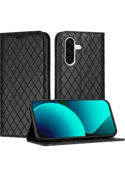 Samsung Galaxy A36 5g Flip Iş Cüzdan Manyetik Kabuk Kartı Kılıf (Yurt Dışından)