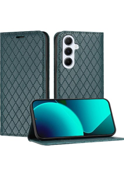 Samsung Galaxy A16 4g/5g Kart Yuvaları Tutucu Flip Cüzdan Manyetik Kılıf (Yurt Dışından)