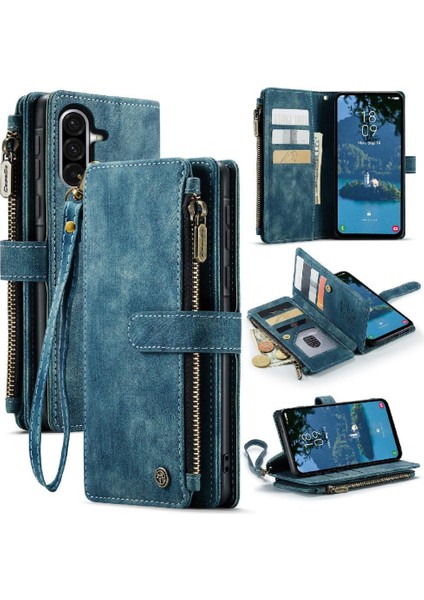 Samsung Galaxy A56 5g Sürücü Lisans Kartı Yuvaları Sürücüleri Flip Case (Yurt Dışından)