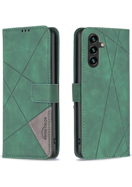Samsung Galaxy A16 4g/5g Pu Deri Koruyucu Kart Tutucu Flip Case (Yurt Dışından)