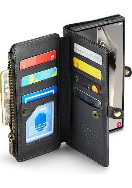 Samsung Galaxy A36 5g Vaka Cüzdan Fermuar Faturaları Crossbody Flip Case (Yurt Dışından) fırsatları