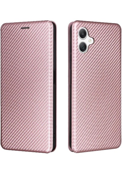 Samsung Galaxy A06 4g/5g Tam Koruma Manyetik Karbon Flip Case (Yurt Dışından) fiyatları