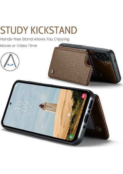 Samsung Galaxy A36 5g Ince Darbeye Dayanıklı Durumda Rfıd Engelleme Pu Flip Case (Yurt Dışından) fırsatları
