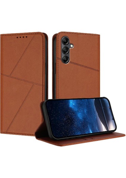Kart Yuvaları ve Kickstand Darbeye Dayanıklı Kapak ile Samsung Galaxy A16 Kılıf (Yurt Dışından)