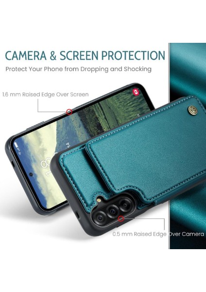 Samsung Galaxy A36 5g Ince Darbeye Dayanıklı Durumda Rfıd Engelleme Pu Flip Case (Yurt Dışından) fırsatları