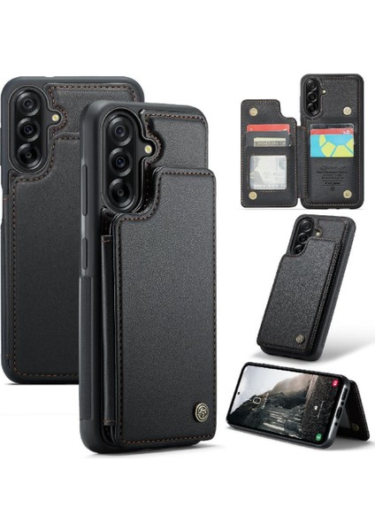 Samsung Galaxy A36 5g Ince Darbeye Dayanıklı Durumda Rfıd Engelleme Pu Flip Case (Yurt Dışından)