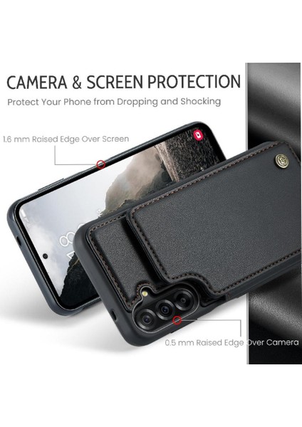 Samsung Galaxy A36 5g Ince Darbeye Dayanıklı Durumda Rfıd Engelleme Pu Flip Case (Yurt Dışından) fırsatları