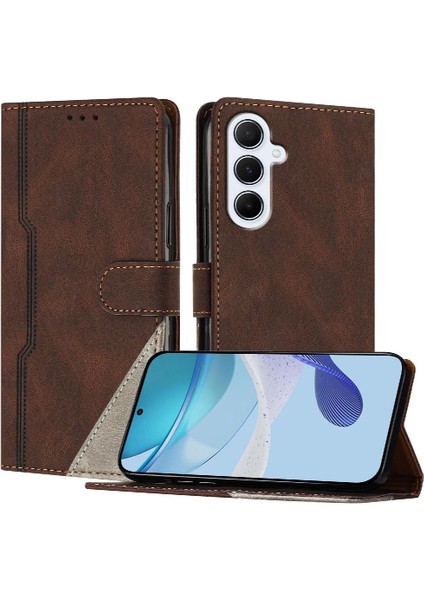 Samsung Galaxy A56 5g Kart Yuvaları Kılıf Kapak Pu Deri Manyetik (Yurt Dışından)