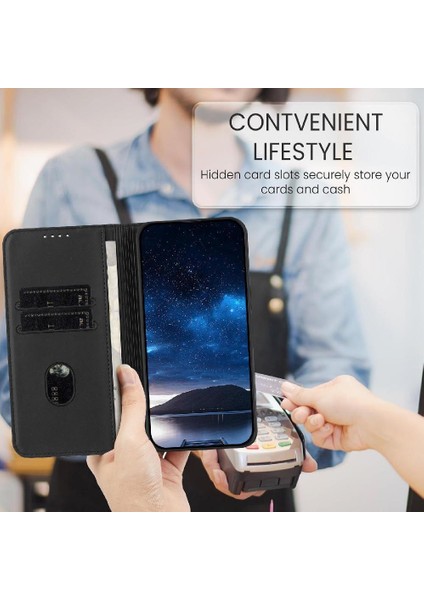 Kart Yuvaları ve Kickstand Anti-Parmak Izi ile IPhone 11 Pro Kılıf (Yurt Dışından)