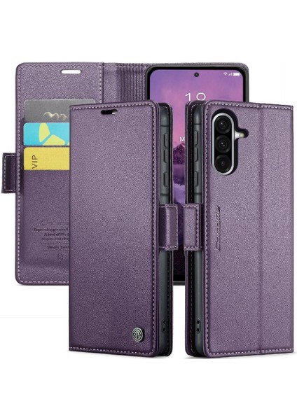 Samsung Galaxy A16 5g Anti Dolandırıcılık Flip Case Kickstand Kart Yuvası Durumda (Yurt Dışından)