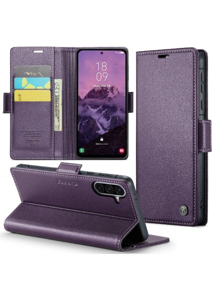Samsung Galaxy A16 5g Anti Dolandırıcılık Flip Case Kickstand Kart Yuvası Durumda (Yurt Dışından) modelleri