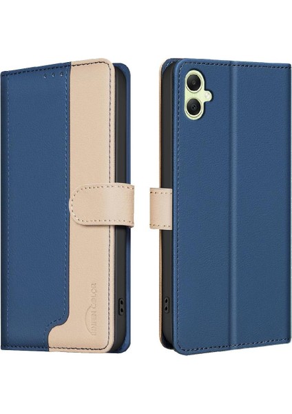 Samsung Galaxy A06 Darbeye Dayanıklı Tpu Iç Kabuk Rfıd Engelleme Flip Case (Yurt Dışından)