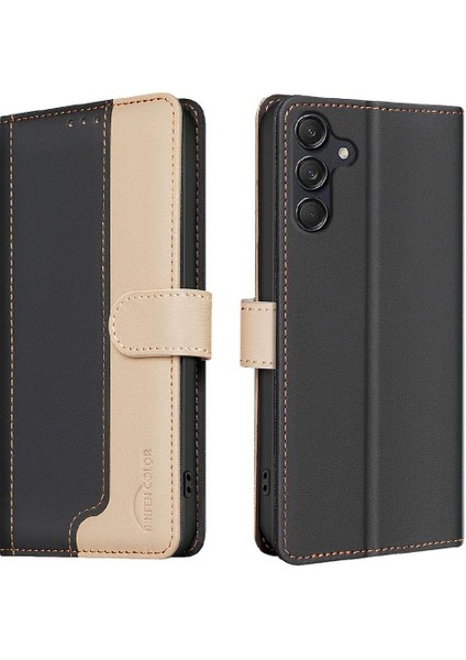 Samsung Galaxy A16 4g/5g Darbeye Dayanıklı Tpu Iç Kabuk Rfıd Flip Case (Yurt Dışından)
