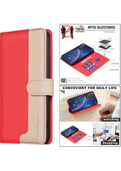 Samsung Galaxy A36 5g Flip Folio Rfıd Engelleme Kart Yuvaları Flip Case (Yurt Dışından) indirimleri