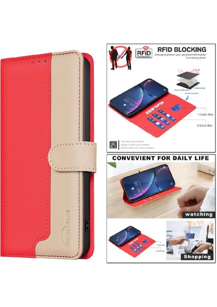 Samsung Galaxy A16 4g/5g Darbeye Dayanıklı Tpu Iç Kabuk Rfıd Flip Case (Yurt Dışından) indirimleri