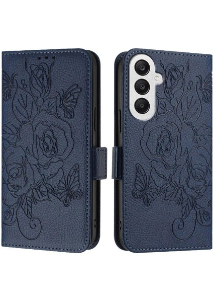Kredi Kartı ile Samsung Galaxy A25 5g Pu Deri Manyetik Cüzdan Kılıf (Yurt Dışından)