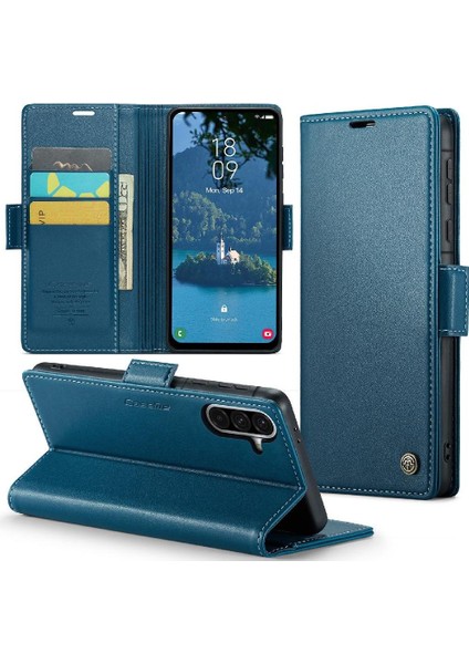 Samsung Galaxy A56 5g Kickstand Anti Dolandırıcılık Kart Yuvası Cüzdan Flip Case (Yurt Dışından) modelleri