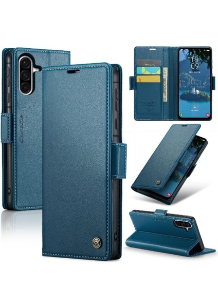 Samsung Galaxy A56 5g Kickstand Anti Dolandırıcılık Kart Yuvası Cüzdan Flip Case (Yurt Dışından) fırsatları