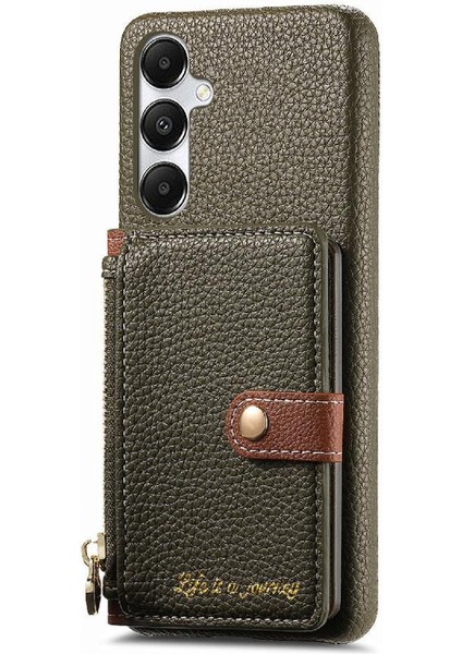 Samsung Galaxy A26 Darbeye Dayanıklı Fermuar Standı Cüzdan Cüzdan Kılıf (Yurt Dışından) fiyatları