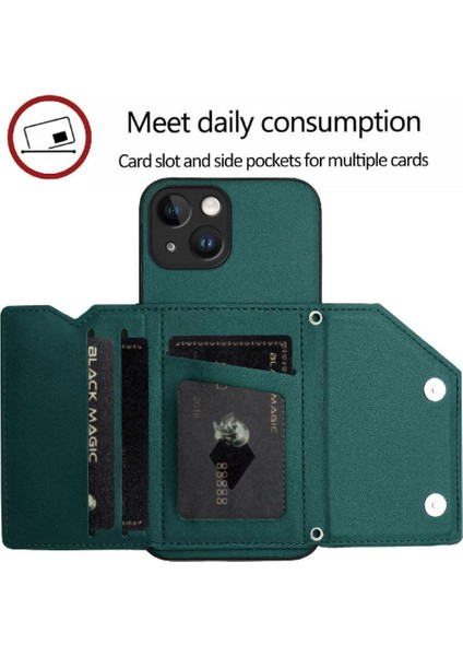 IPhone 13 Mini Kickstand Fonksiyonu Uyumlu Durumda Doğru Kesi (Yurt Dışından)