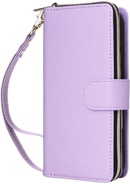 Samsung Galaxy A16 Manyetik Kapatma Crossbody ve Bilek 9 Cüzdan Kılıf (Yurt Dışından) fiyatları