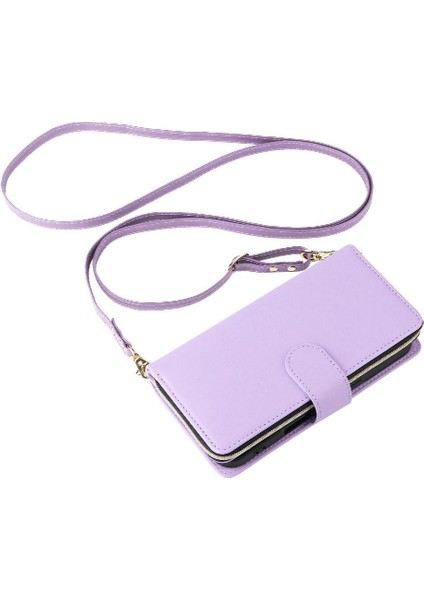 Samsung Galaxy A15 Crossbody ve Bilek Kayışı Fermuarlı Cebi Cüzdan Kılıf (Yurt Dışından) modelleri
