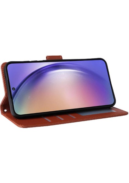 Samsung Galaxy A06 Kickstand Manyetik Bilek Kayışı Cüzdan Flip Case (Yurt Dışından) fiyatları
