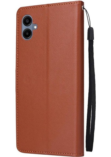 Samsung Galaxy A06 Kickstand Manyetik Bilek Kayışı Cüzdan Flip Case (Yurt Dışından) indirimleri