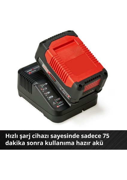 Tp-Cs 18/190 Li Bl, Akülü Kömürsüz Daire Testere Seti (4,0 Ah Akü & Şarj Cihazı, Ø190 mm Testere Bıçağı, Kömürsüz)